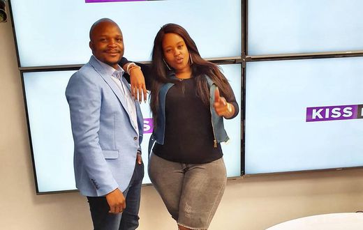 Jalang'o and Kamene Goro