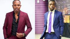 Comedian Dr. King’ori and renowned scripter writer Abel Mutua