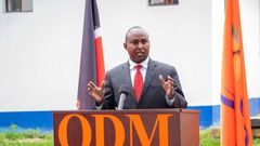 Suna East MP Junet Mohammed during a recent ODM function