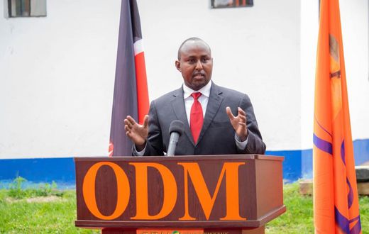 Suna East MP Junet Mohammed during a recent ODM function