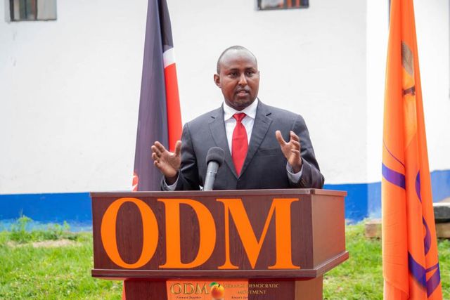 Suna East MP Junet Mohammed during a recent ODM function