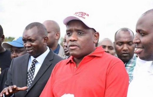 File image of Dennis Itumbi with Oscar Sudi
