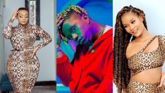 Frida Kajala, Rayvanny and Hamisa Mobetto