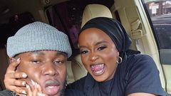 Kenyan singer Nadia Mukami and her boyfriend Arrow Bwoy (Instagram)