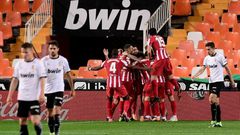 Atletico Madrid are on a six-game winning streak in La Liga