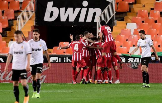 Atletico Madrid are on a six-game winning streak in La Liga