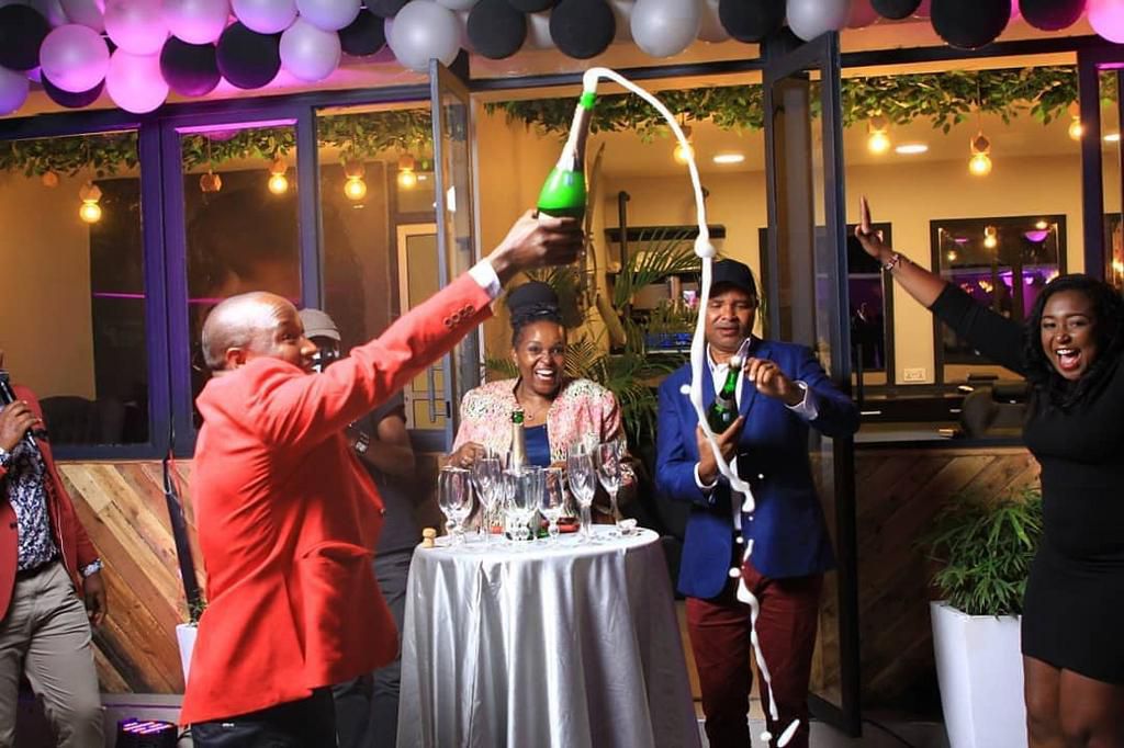 How the launch of Betty Kyallo’s high-end barbershop went down (Photos)