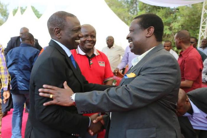Musalia Mudavadi with DP Ruto