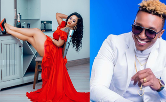 Vera Sidika with Brown Mauzo