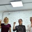 President Lukashenko is facing an alliance of women candidates at the polls
