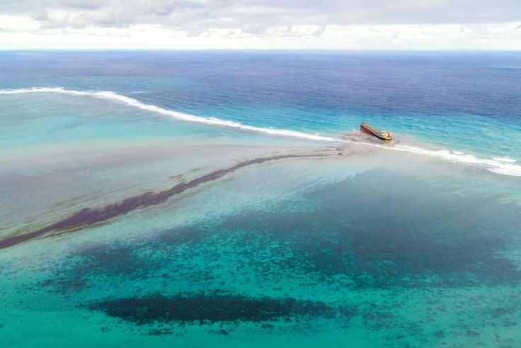 More than 1,000 tonnes has already oozed from the stranded ship, causing untold damage to protected marine parks and fishing grounds that are the backbone of Mauritius' economy