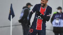 Neymar scored the decisive second goal Paris Saint-Germain's 2-1 win over Marseille which earned them the Champions Trophy