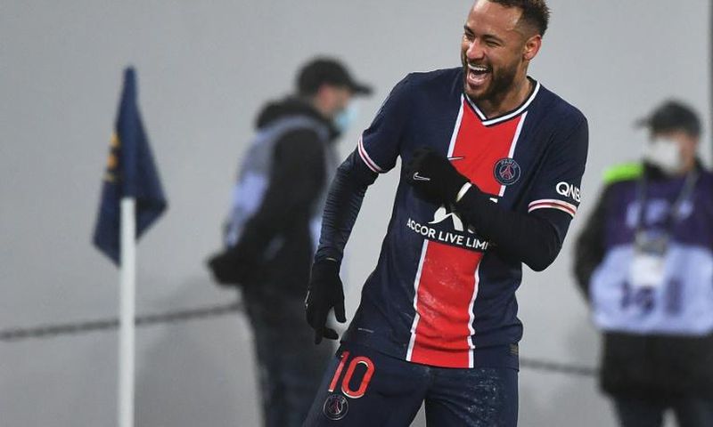 Neymar scored the decisive second goal Paris Saint-Germain's 2-1 win over Marseille which earned them the Champions Trophy