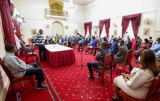 Uhuru meets Parliamentary leaders at State House