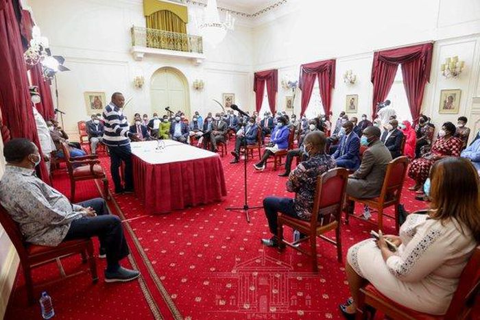 Uhuru meets Parliamentary leaders at State House