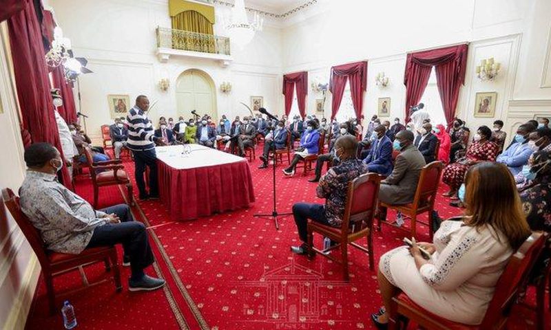 Uhuru meets Parliamentary leaders at State House