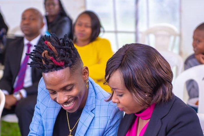 Jacque Maribe’s message to Eric Omondi as he turns a year older