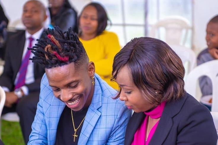 Jacque Maribe’s message to Eric Omondi as he turns a year older