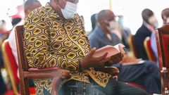 President Uhuru Kenyatta during the 2nd National Prayer Day, 2020