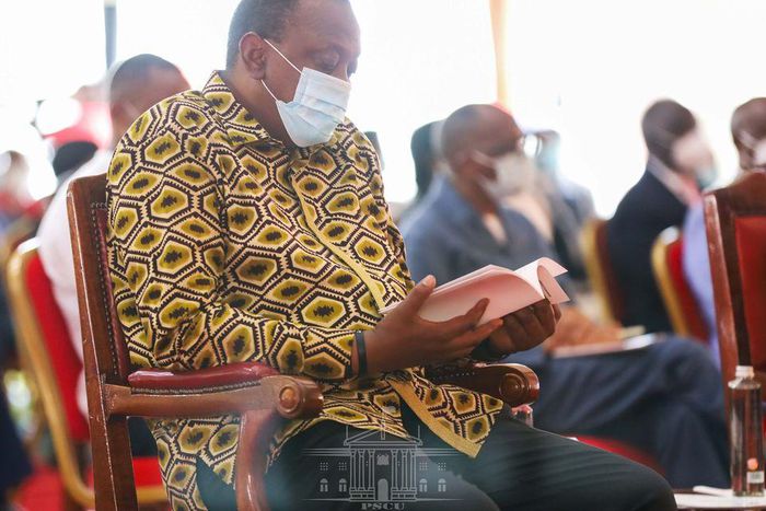 President Uhuru Kenyatta during the 2nd National Prayer Day, 2020