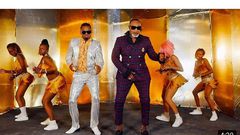 Diamond Platnumz and Koffi Olomide in Waah Video