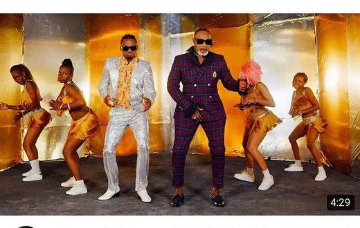 Diamond Platnumz and Koffi Olomide in Waah Video