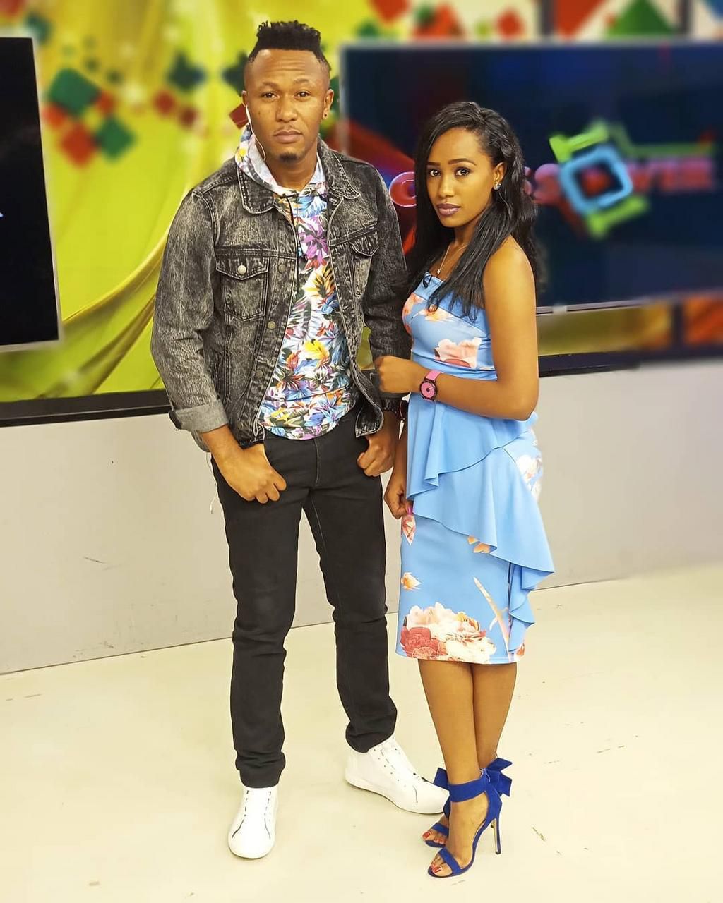 DJ Mo and Grace Ekirapa