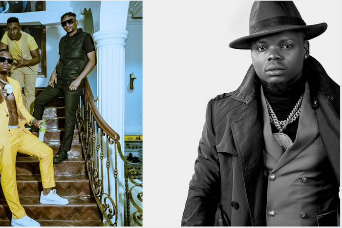 Harmonize signs three new artistes, gifts them brand new cars (Video)