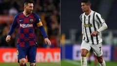 Lionel Messi and Cristiano Ronaldo will renew acquaintances when Barcelona and Juventus clash in the group stage, although the Portuguese superstar is currently self-isolating with Covid-19