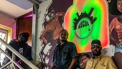 Photos of Andrew Kibe's upcoming radio station Rogue Radio