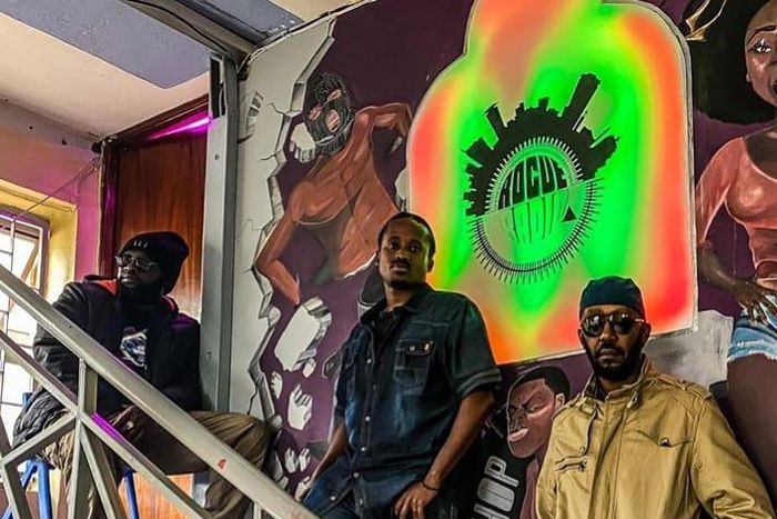 Photos of Andrew Kibe's upcoming radio station Rogue Radio