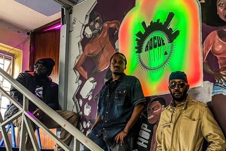 Photos of Andrew Kibe's upcoming radio station Rogue Radio
