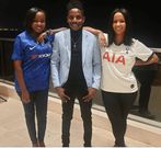 Eric Omondi, Chantal and Jacque Maribe (File Image)