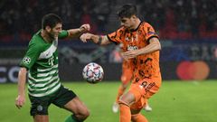 Alvaro Morata scored twice against Ferencvaros in the Champions League in midweek