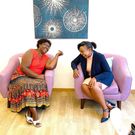 Betty Kyallo with her mother