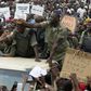 Malian demonstrators on Friday hailed soldiers for the military overthrow of President Ibrahim Boubacar Keita