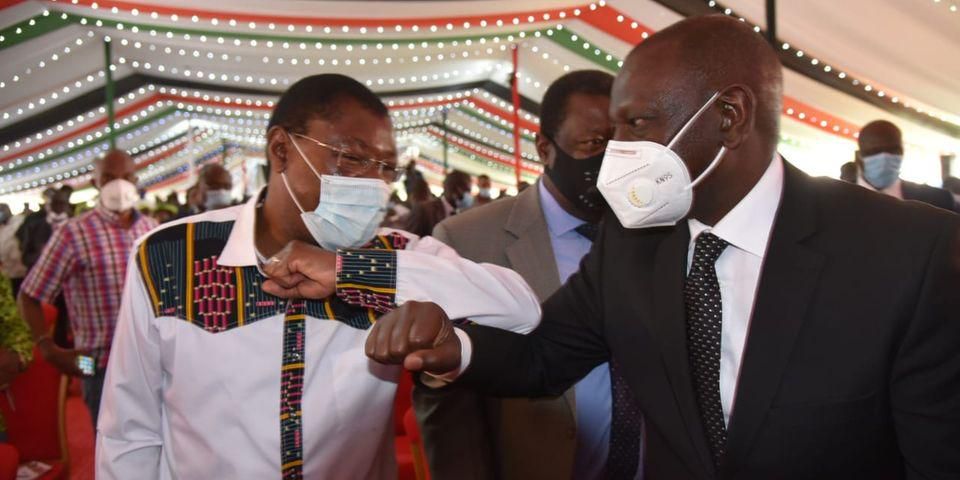 DP Ruto, Raila,Mudavadi and Weta among leaders at MP Ken Murungu’s Burial