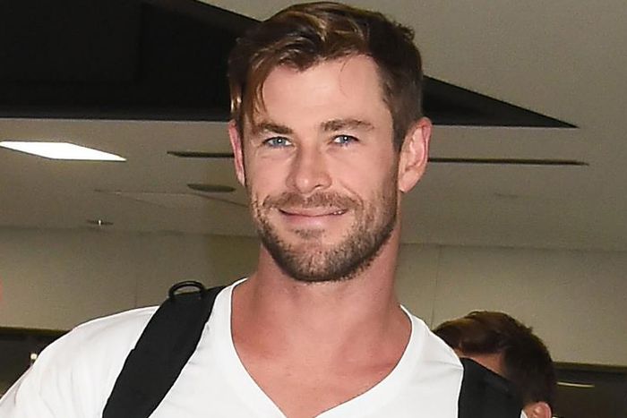 Chris Hemsworth Looks Ripped in Vacation Photo