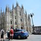 A man armed with a knife briefly took a guard hostage inside Milan cathedral but was quickly arrested by police
