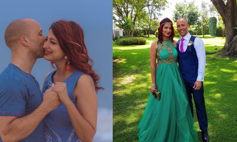 Auntie Boss Actress Eve D'Souza and boyfriend tie the Knot in private wedding (Photos)
