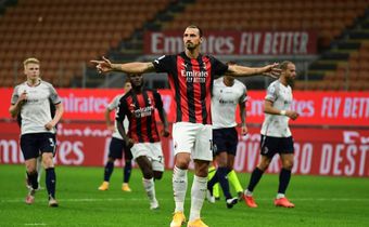 AC Milan's Swedish forward Zlatan Ibrahimovic turns 39 on October 3