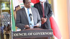 Council of Governors Chairperson Wycliffe Oparanya