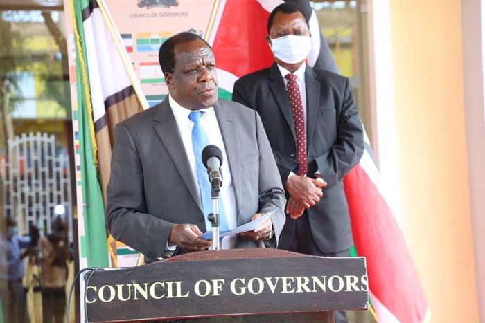 Council of Governors Chairperson Wycliffe Oparanya