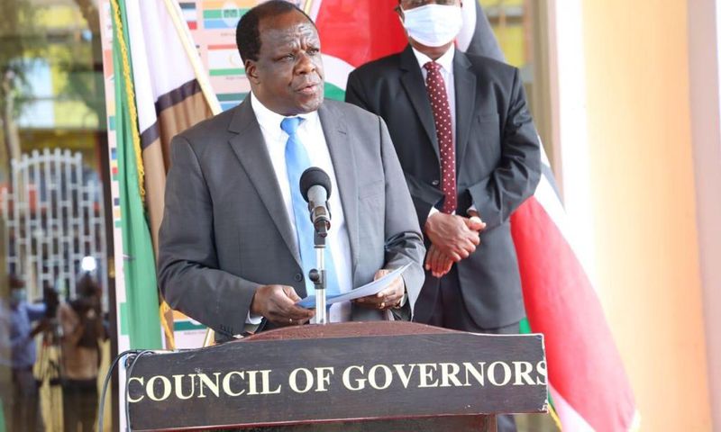 Council of Governors Chairperson Wycliffe Oparanya