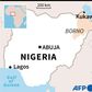 Map of Nigeria locating Kukawa district where jihadists have taken hundreds of hostages
