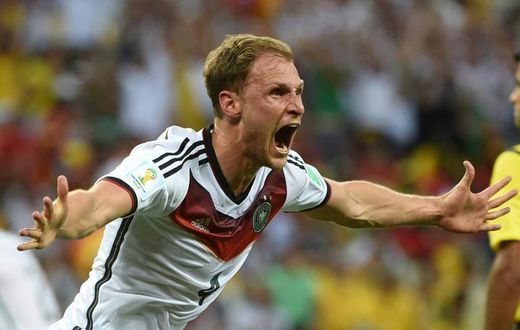 Benedikt Hoewedes played every minute of the 2014 World Cup