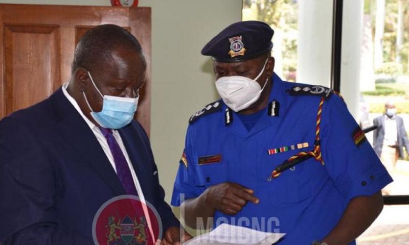 Interior CS Fred Matiangi announces major reshuffle in the security sector