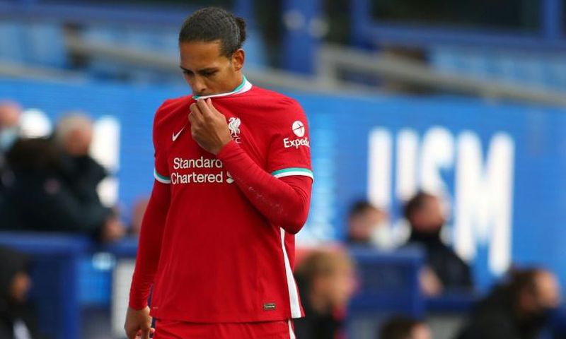 Liverpool defender Virgil van Dijk has been out of action since October