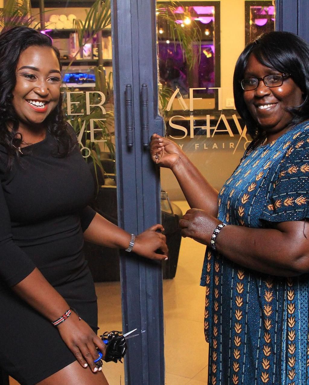 How the launch of Betty Kyallo’s high-end barbershop went down (Photos)