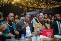 Fred Fabian Ngajiro alias Vunjabei, with Whozu and Frank Knows